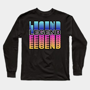 Legend Typography Long Sleeve T-Shirt